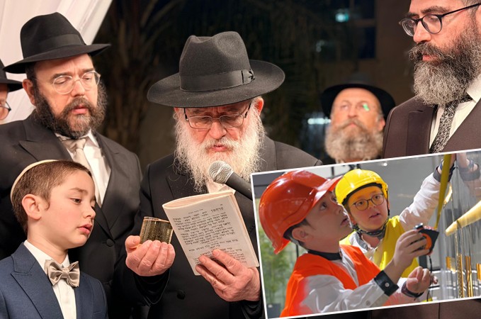 מוכנים? כאן בונים! הקליפ של חתונת השלוחים גופין-וולוסוב