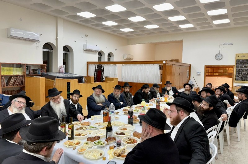 'והחי ייתן אל לבו': היארצייט לשליח הראשי של הרבי לחיפה