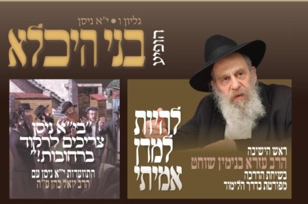 גיליון חדש של 'בני היכלא' לי