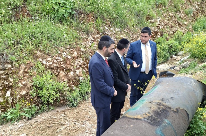 בירכו על הנס: חברי הכנסת מיכאל מלכיאלי ואוריאל בוסו מש