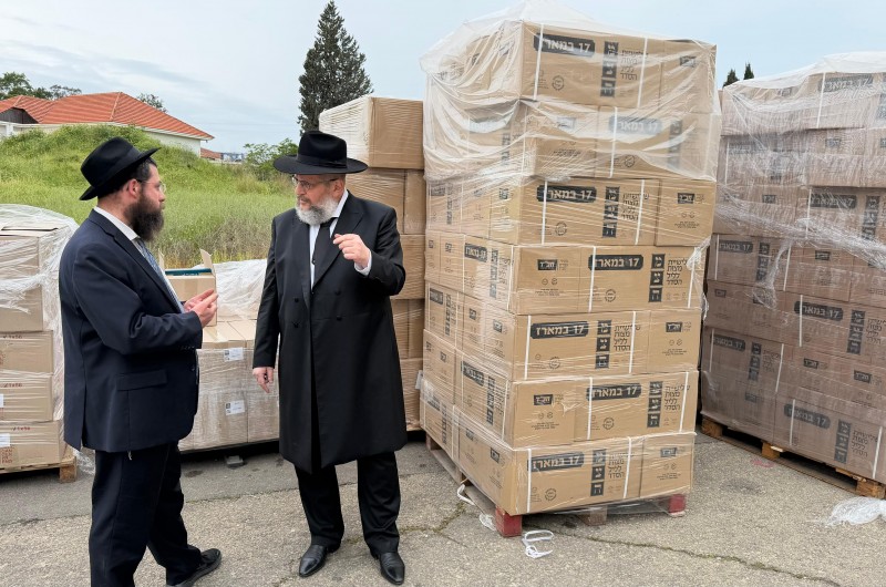 שיא חדש: יותר מחצי מיליון בתי אב יקבלו מצה שמורה לפסח