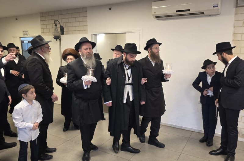 במזל טוב: חתונת התמים מרדכי שלמה חזן משיכון חב