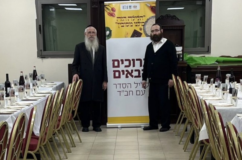 מאות בסדרי פסח ציבוריים שערך בית חב