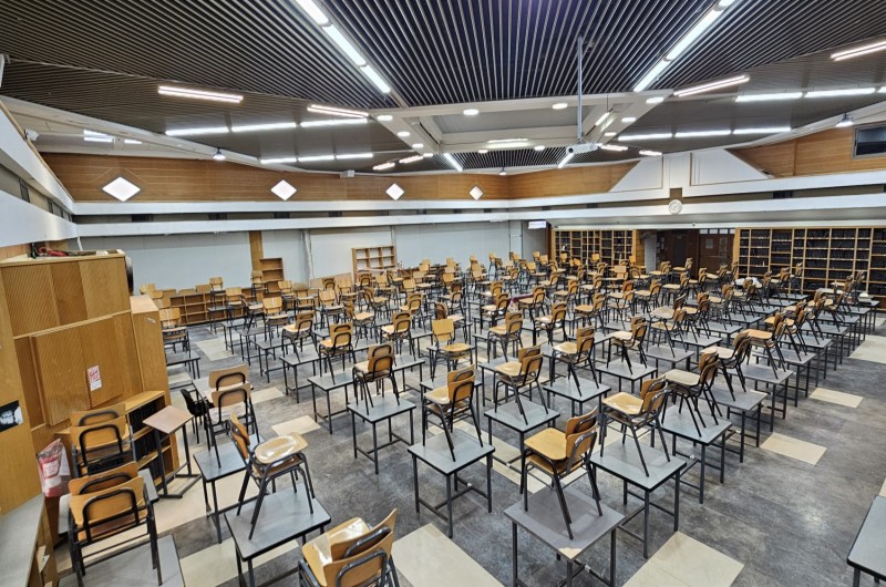 עבודות ההרחבה בישיבת חב