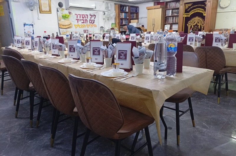 50 אלף איש ב-1,300 סדרים ציבוריים; חולקו חצי מיליון ערכות