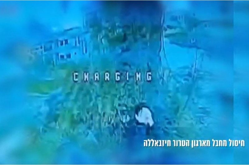 תיעוד מתקיפה מדויקת של מחבלים באמצעות רחפנים 