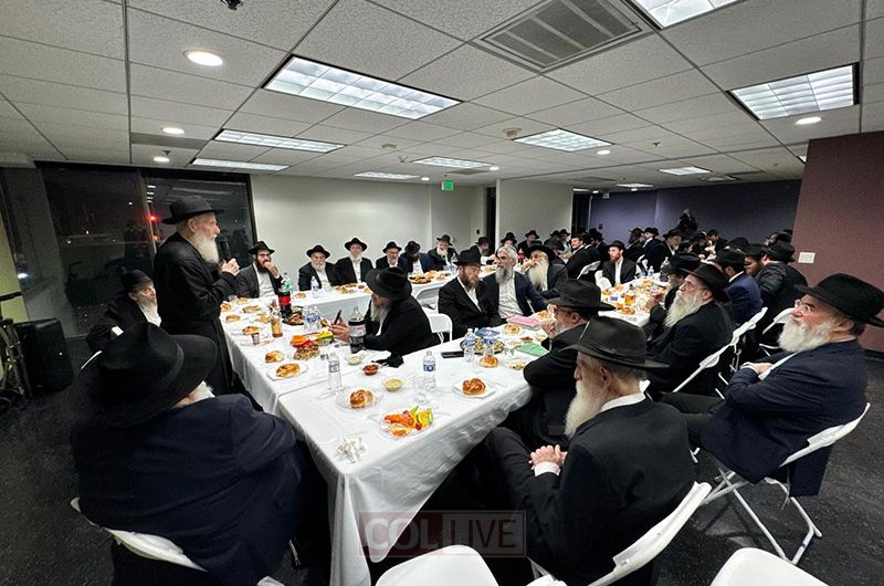 השלוחים בקליפורניה התכנסו להתוועדות השנתית 