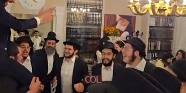 שמחת הווארט לחתן התמים מנדי משאלי מנתניה, עב