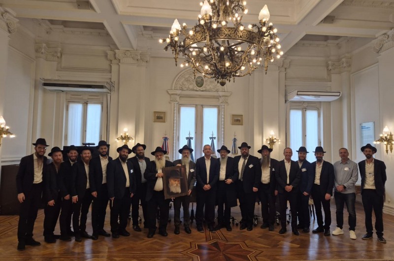 ארגנטינה: השלוחים מכל המדינה - נפגשו עם המושל היהודי