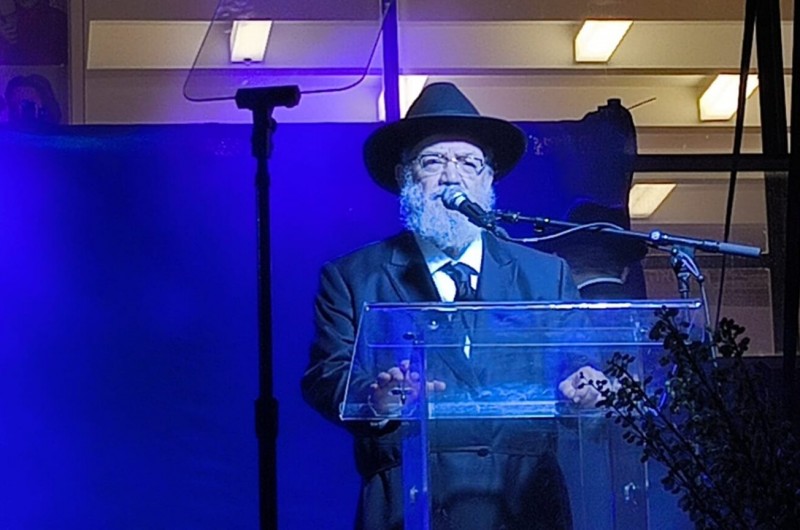 תל אביב: שליח הרבי ורב מרכז העיר נשא דברי חיזוק והתעוררות