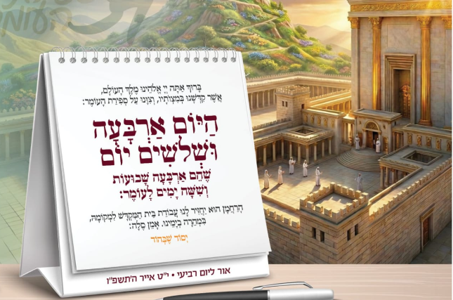 היום 34 יום: לא לשכוח לברך את ספירת העומר | הנוסח המלא
