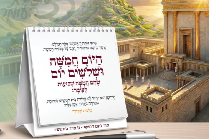היום 35 יום: לא לשכוח לברך את ספירת העומר | הנוסח המלא
