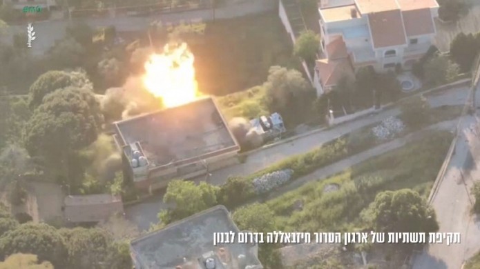 רחפני הטרור, הבסיס החשאי בעיראק והמתיחות מול איראן