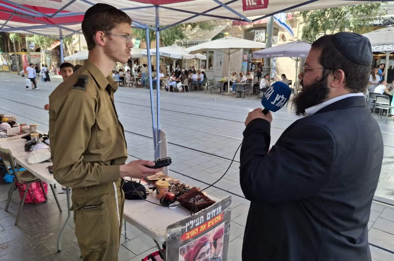 השליח הרב אריה לייב קעניג ממרכז ירושלים מספר בריאיון לכתב גלי צה