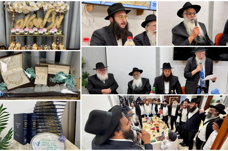 מזל טוב: ה'ווארט' של בת שלוחי הרבי בקרית-ביאליק | צפו