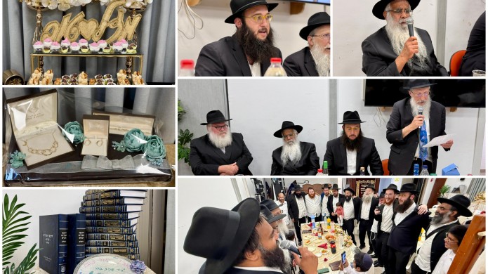 מזל טוב: ה'ווארט' של בת שלוחי הרבי בקרית-ביאליק | צפו