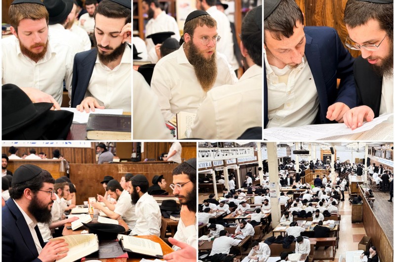 הגלריה השבועית של תלמידי 'הקבוצה' בבית חיינו 770