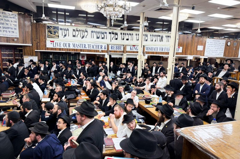 לאחר חג השבועות: כינוס תורה נערך ב-770 שבניו יורק בהשתתפות אנ