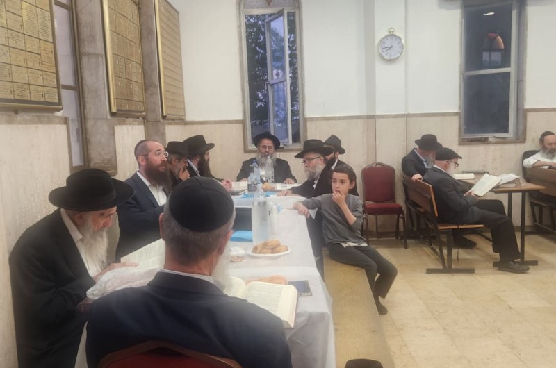 בית מנחם: מעמד סיום לחלק ראשון בשולחן ערוך אדמו