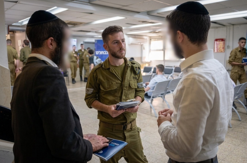 כשהגיע להסדרת מעמדו: בחור ישיבה חב