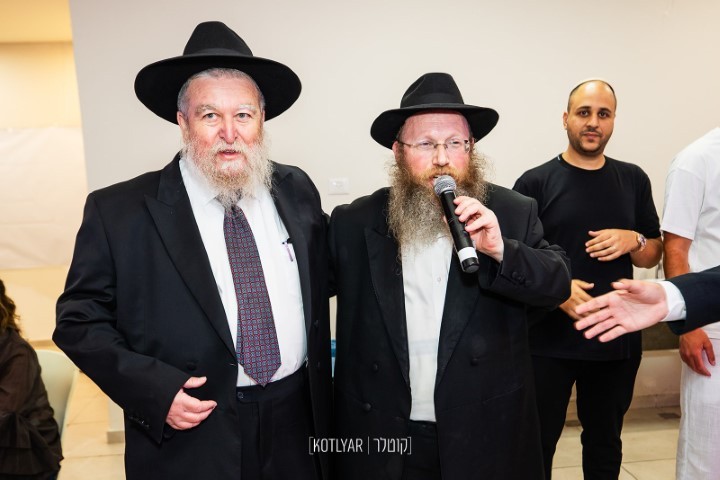 אירוע חגיגי בהמשך למתן תורה לידידי ישיבת חב״ד אור יהודה