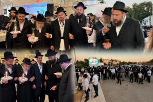 תיעוד: חתונת משפחות צירקוס מירושלים ופליישמן מכפר חב