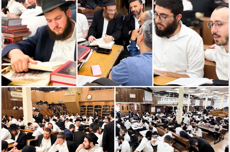 הגלריה השבועית של תלמידי 'הקבוצה' בבית חיינו 770