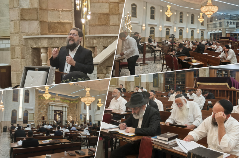 עשור ל'ליל שישי החסידי': קהל רב בשיעור לקראת ג' תמוז