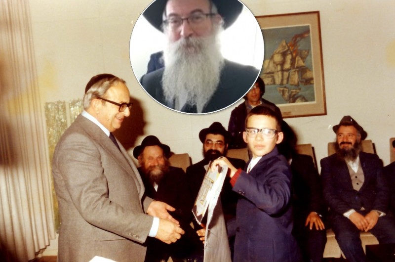 מצאתי תמונות מהמפגש עם נבון שהרבי התייחס אליו בשיחה