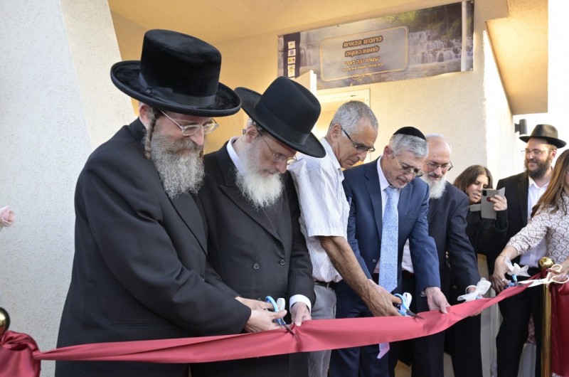 מהפך חוקתי הוליד מקווה טהרה ראשון במועצה האזורית ברנר
