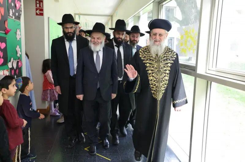 אוסטריה: הראשון לציון התארח בבית הספר חב
