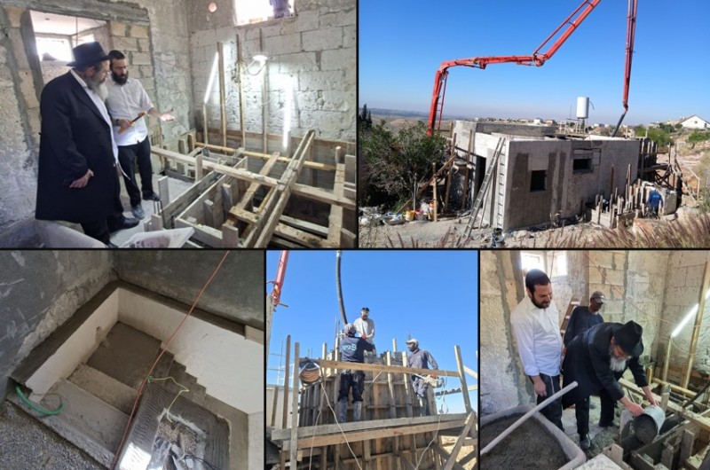 התרגשות בטנא עומרים: מקווה חב