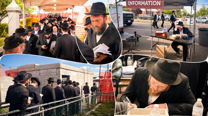 אלפים מכל רחבי העולם באוהל הקדוש ביום ג' בתמוז | צפו