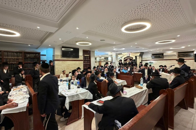 מאות התכנסו להתוועדות המרכזית ביוזמת צעירי חב