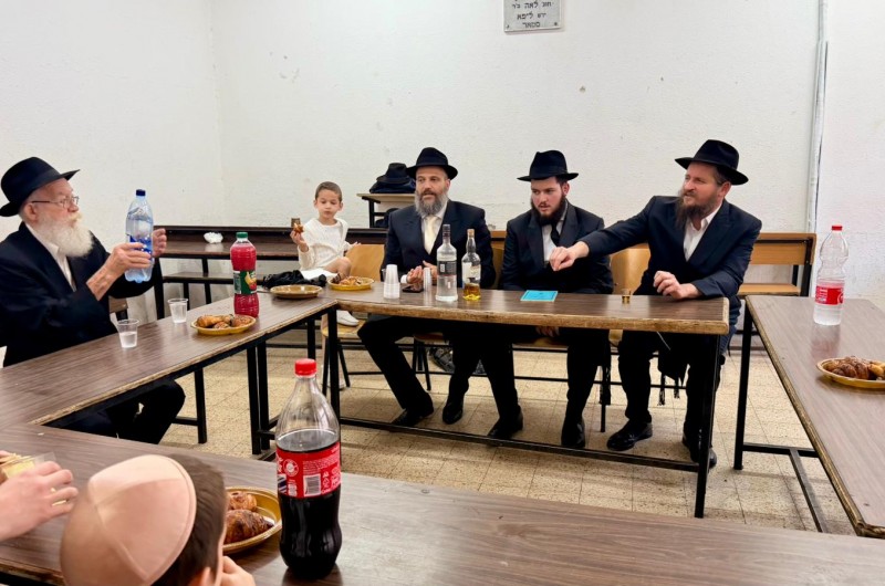 בישיבת תומכי תמימים המרכזית בכפר חב