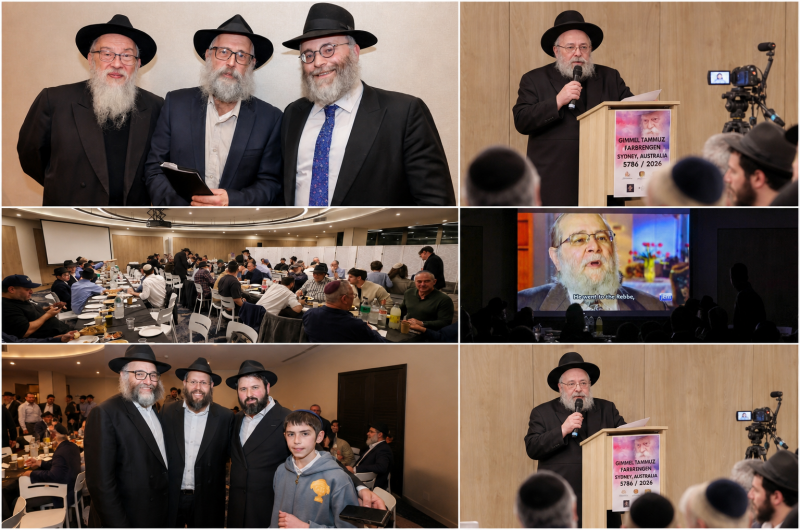 ג' תמוז: המשפיע מדרום אפריקה הרעיד את הלבבות בסידני