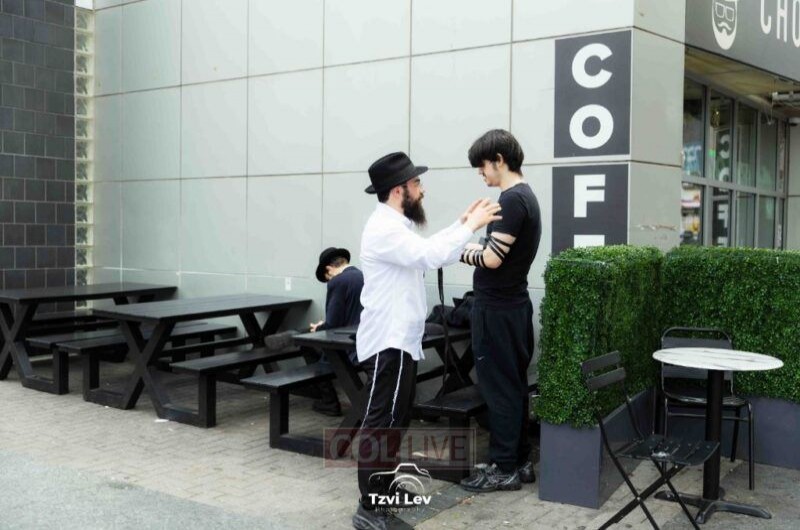 מבצע תפילין - גם מטרים מ-770: תמים חב