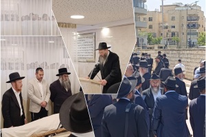 תיעוד דומע: קהל רב בהלוויית הרב טוביה בלוי ע