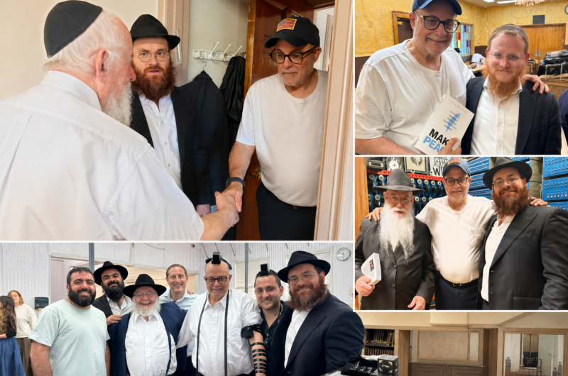 כוכב 'פוקס ניוז' שנלחם למען ישראל הגיע ל-770 ולאוהל