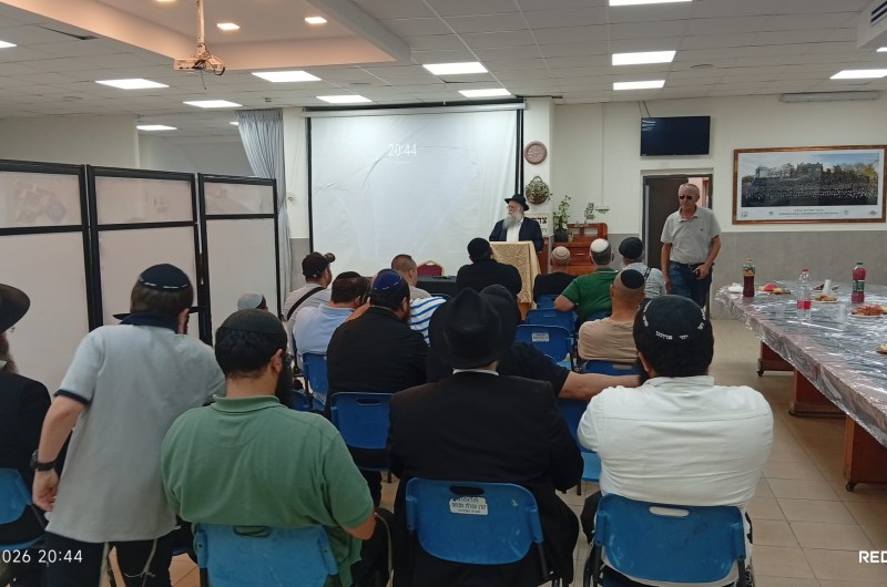 שדרות: ראש העיר בסיום מסכת - והרצאה על הכלים והמקדש