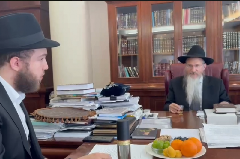 השליח החדש הרב דוד ואשתו מזל חונלידזה ייפתחו את הבית חב