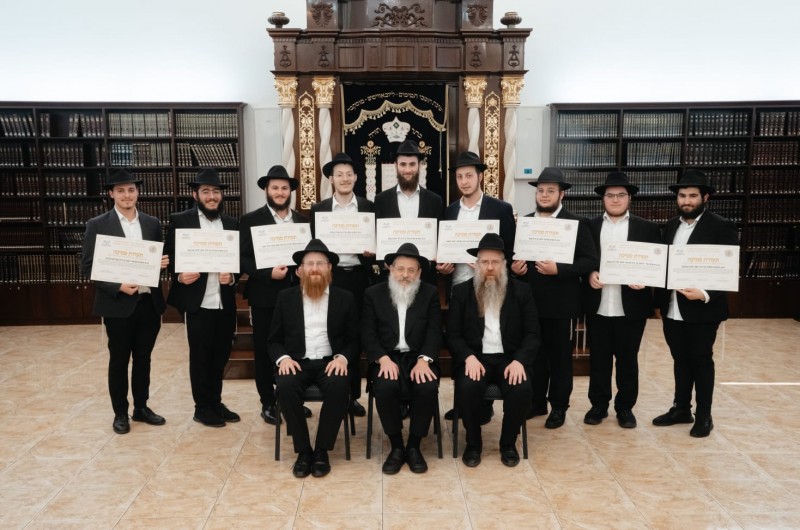 תלמידי הישיבה הגדולה במוסקבה נבחנו - והוסמכו לרבנות