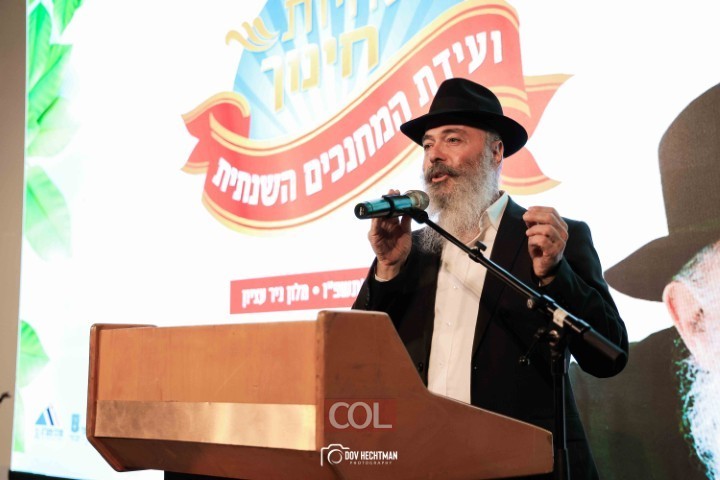 לאחר שחלה והבריא: הרב ליסון מטמיע את המסר החינוכי שלו
