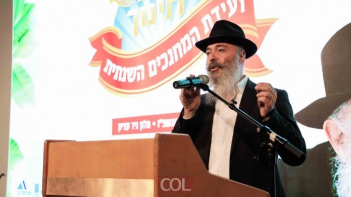 לאחר שחלה והבריא: הרב ליסון מטמיע את המסר החינוכי שלו