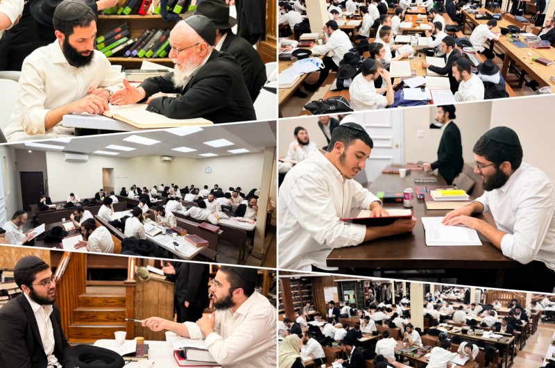הגלריה השבועית של תלמידי 'הקבוצה' בבית חיינו 770