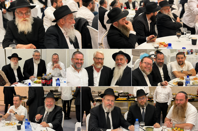 סעודת מלווה מלכה מיוחדת לאורחי כ