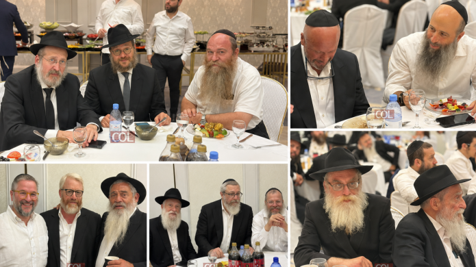 סעודת מלווה מלכה מיוחדת לאורחי כ