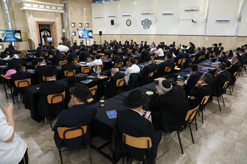 מעמד כביר של כבוד התורה והחסידות ב