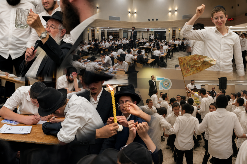 השליח הציג חפצים אישיים מהרבי; החוויות ב'מתיבתא'