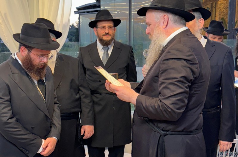 שמחת החתונה של משפחות אשכנזי מתאילנד ובר-נתן מצפת